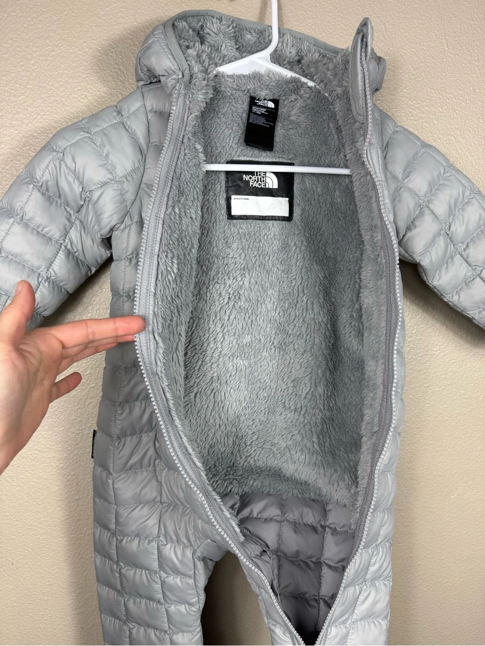 The North Face ThermoBall Eco Bunting gray EUC G